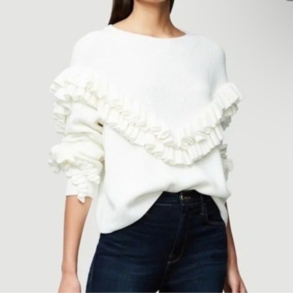 FRAME Ruffle Sweater NWOT - Picture 2 of 6
